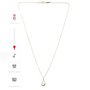 Authentic Tiffany teardrop necklace